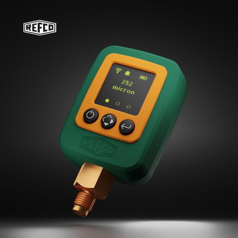 Bezdrôtový digitálny vákuometer 4688291 REFVAC-RC Refco